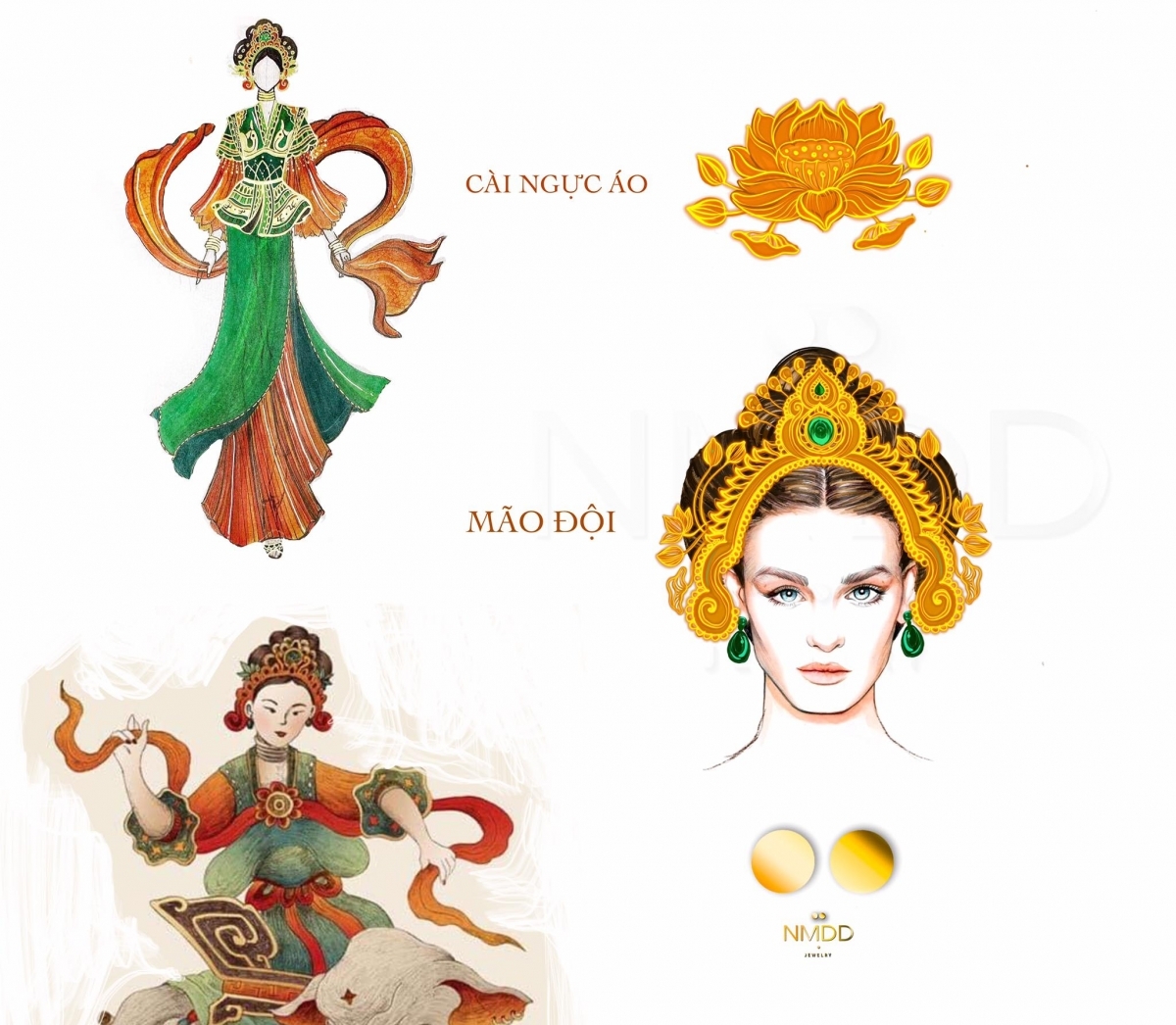 Do Ha will wear the costume during the upcoming “Dances of the World” segment