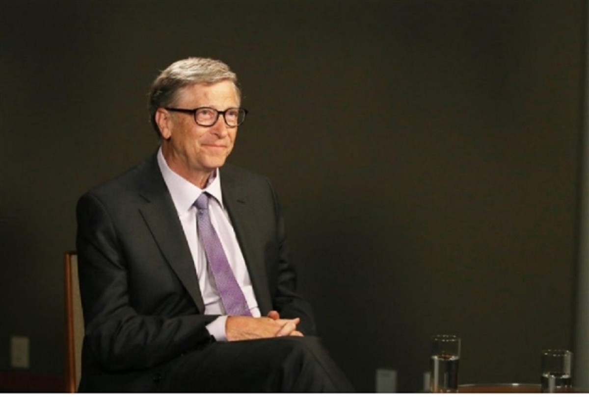 Tỷ phú Bill Gates lần đầu rơi khỏi top 2. (Ảnh: Getty)