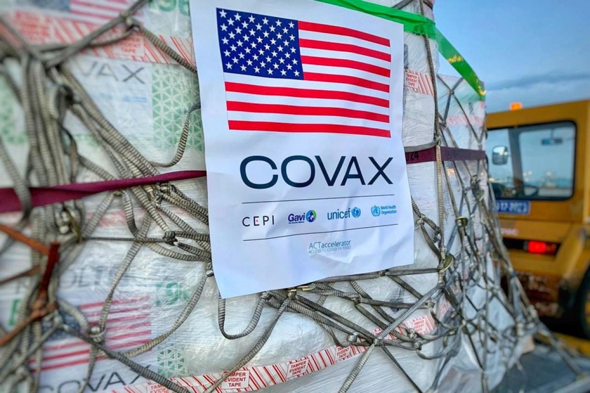 A batch of the US-donated COVID-19 vaccine arrives in Vietnam. (Photo: US Consulate General)