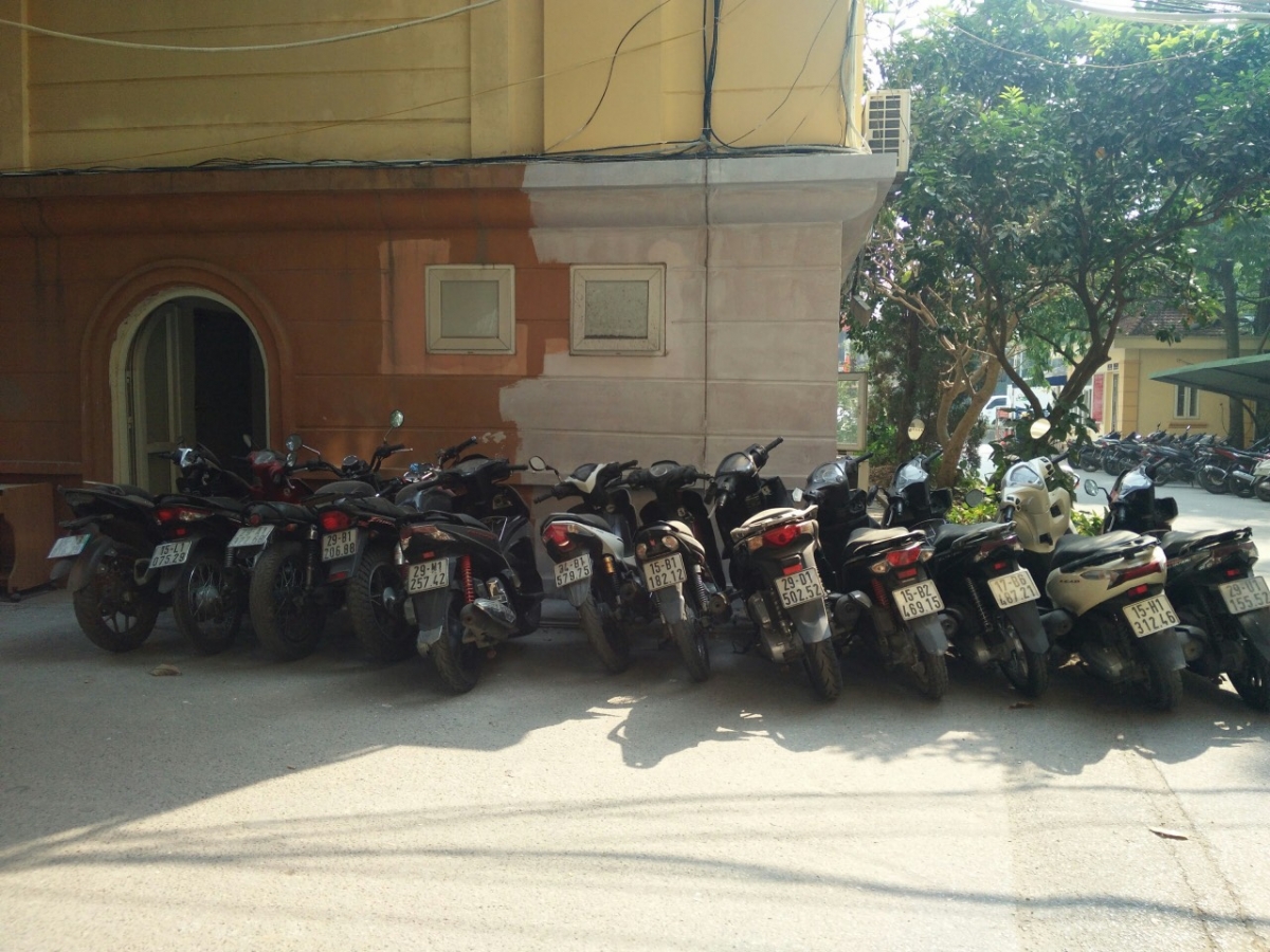 Tang vật vụ án.