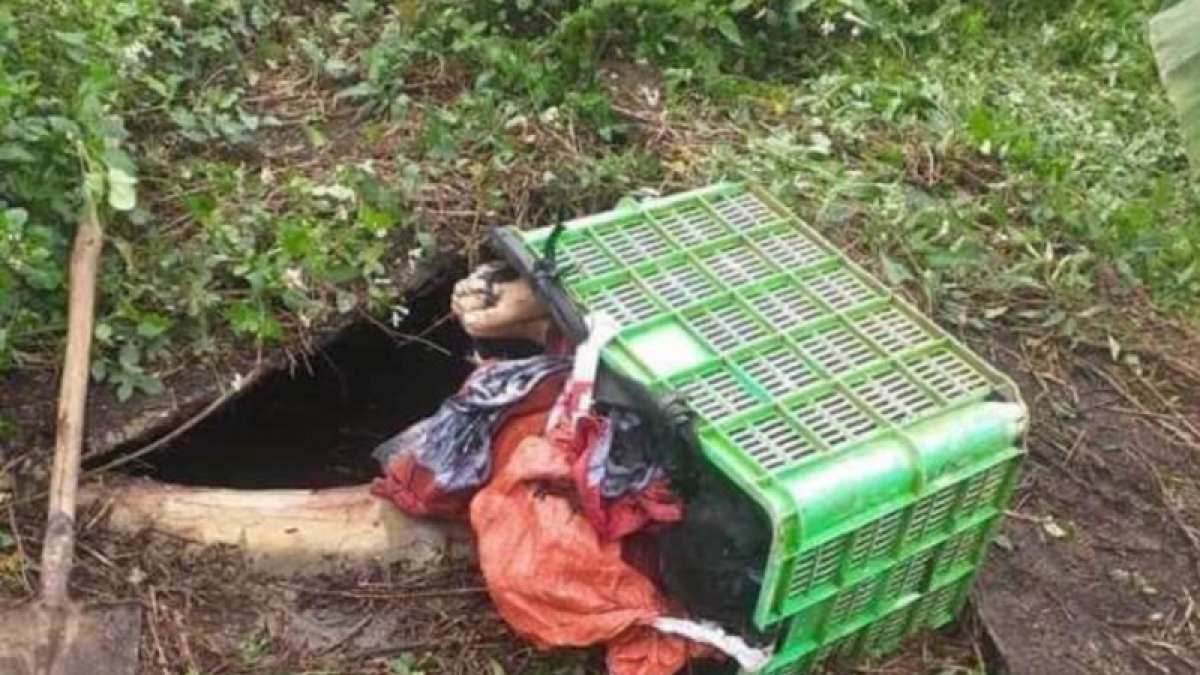 Hiện trường vụ việc.