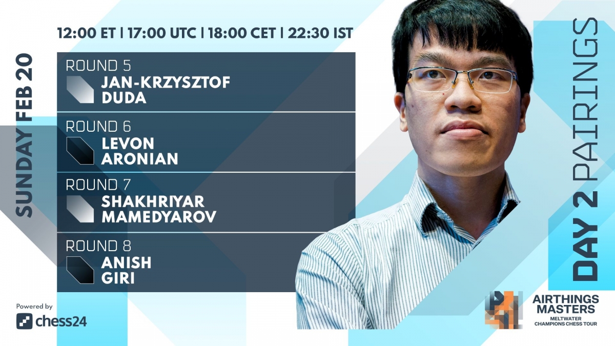 Liem beats 2021 World Cup champion Jan Krzysztof Duda of Poland in the second day of the Airthings Masters (Photo: Airthings Masters)
