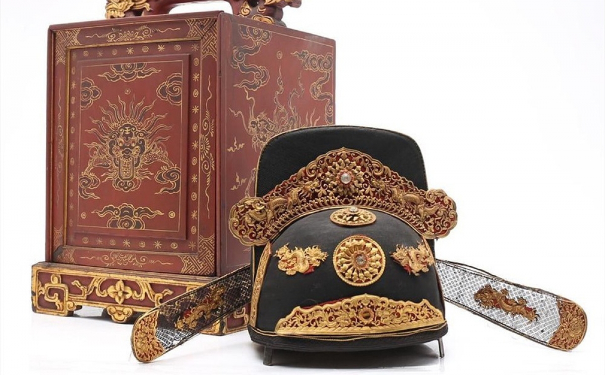 A Nguyen Dynasty mandarin hat