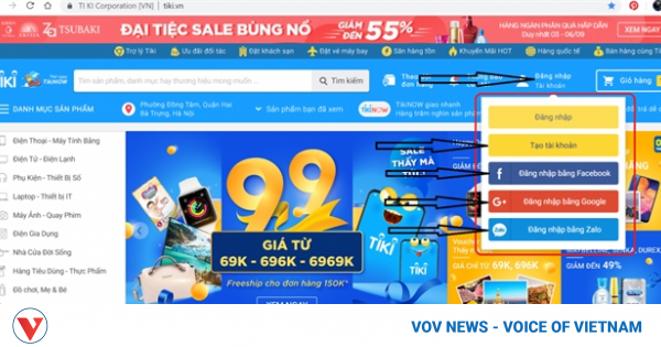 Vietnamese companies listed in top 10 most visited e-commerce websites in SEA