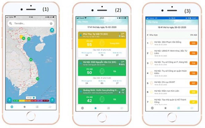 Vietnam launches air quality monitoring app