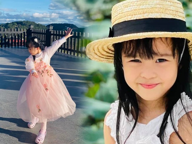 Diem Quynh’s youngest daughter is as beautiful as a princess