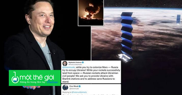 CEO SpaceX cảnh báo hệ thống internet vệ tinh Starlink ở Ukraine có thể bị Nga tấn công