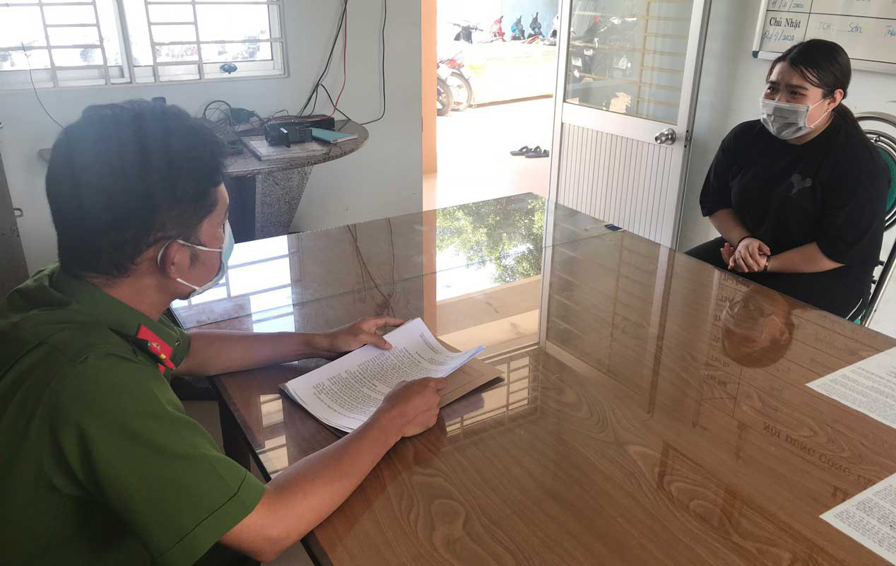 Phơi bày vụ cô gái trình báo bị cướp tấn công ở TP Tân An - Ảnh 1.