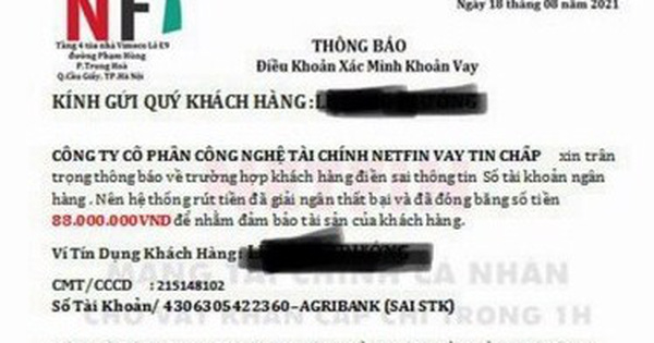 Làm 'thủ tục' vay 80 triệu đồng, một thanh niên mất 520 triệu đồng