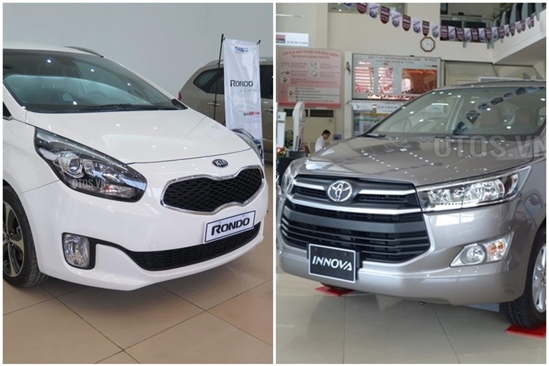 Toyota Innova và Kia Rondo: Cuộc