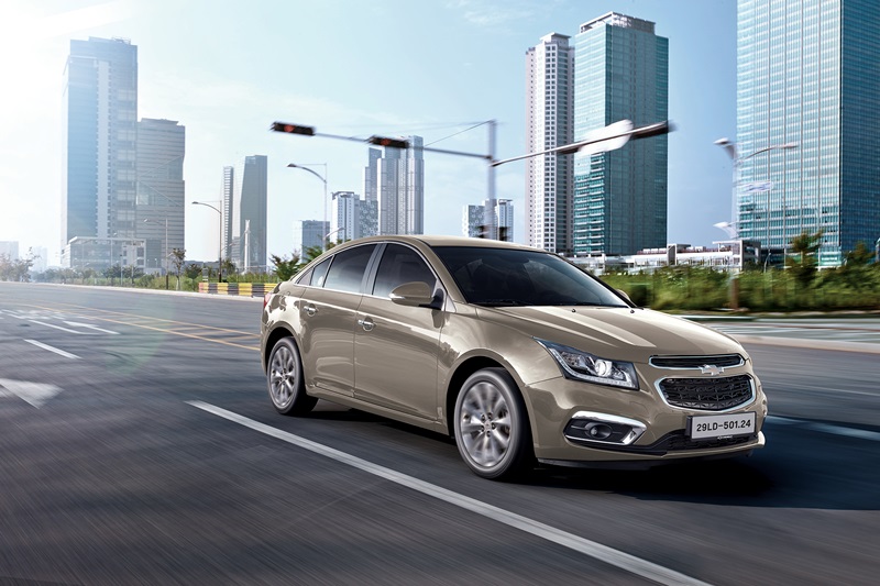 Chevrolet Cruze bản nâng cấp chính thức