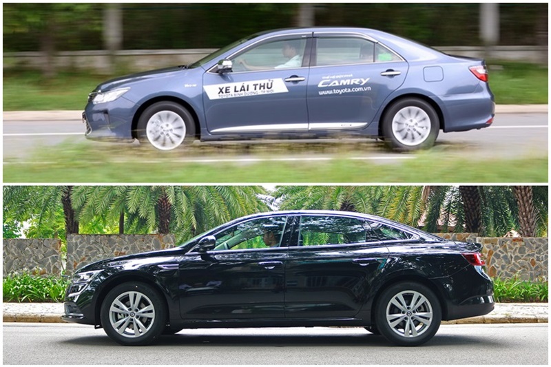 Toyota Camry và Renault Talisman: