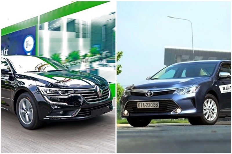 Toyota Camry và Renault Talisman: