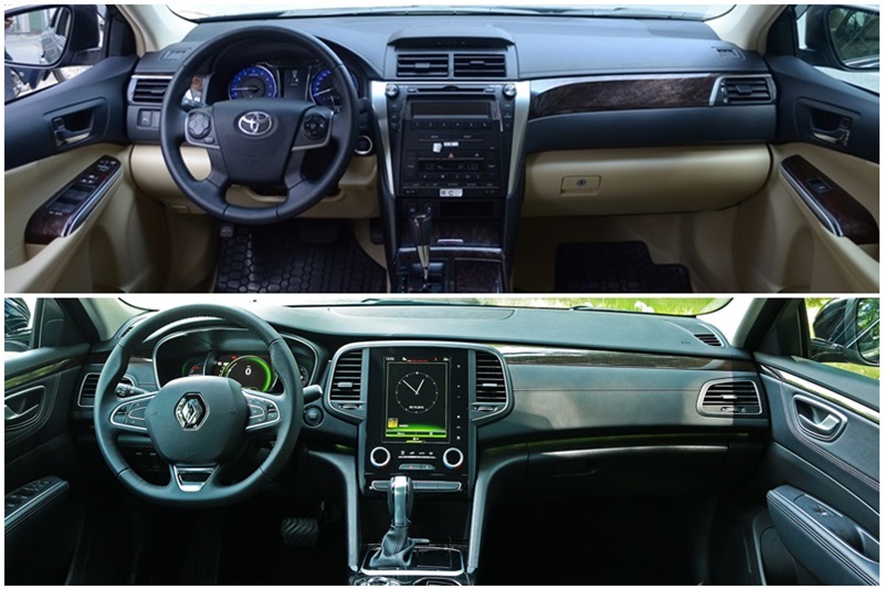 Toyota Camry và Renault Talisman: