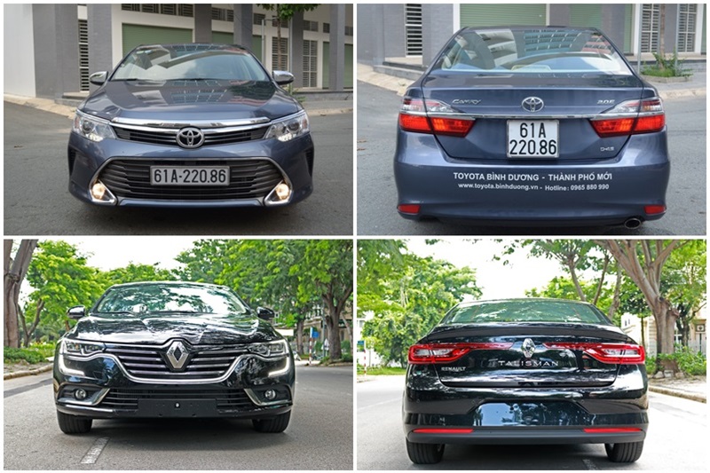 Toyota Camry và Renault Talisman:
