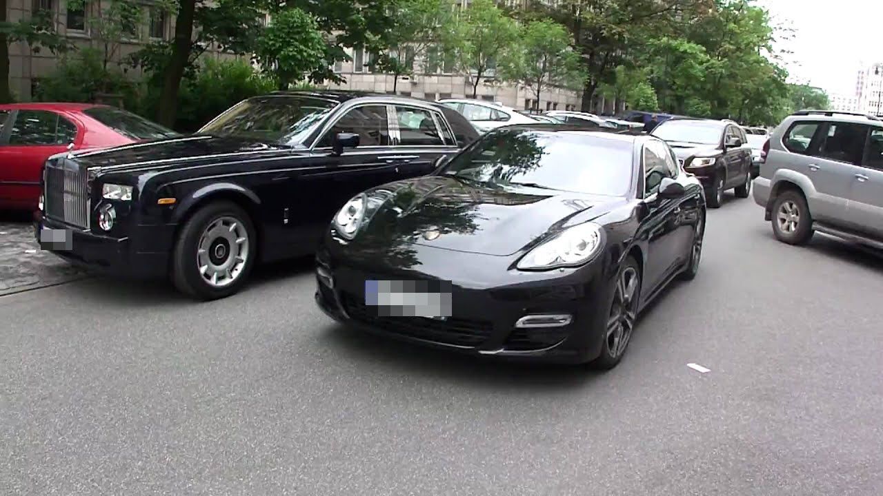 RollsRoyce Phantom VIII vs Porsche Taycan Turbo S Duel 71538119