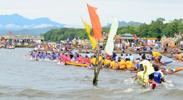 Rộn rã đua ghe mừng Quốc khánh trên sông Hương - ảnh 17