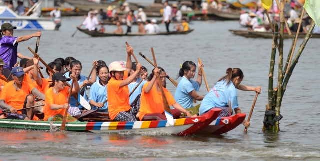 Rộn rã đua ghe mừng Quốc khánh trên sông Hương - ảnh 23