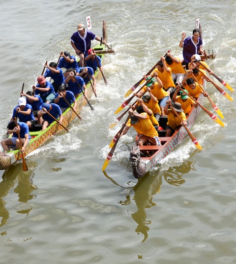 Rộn rã đua ghe mừng Quốc khánh trên sông Hương - ảnh 25