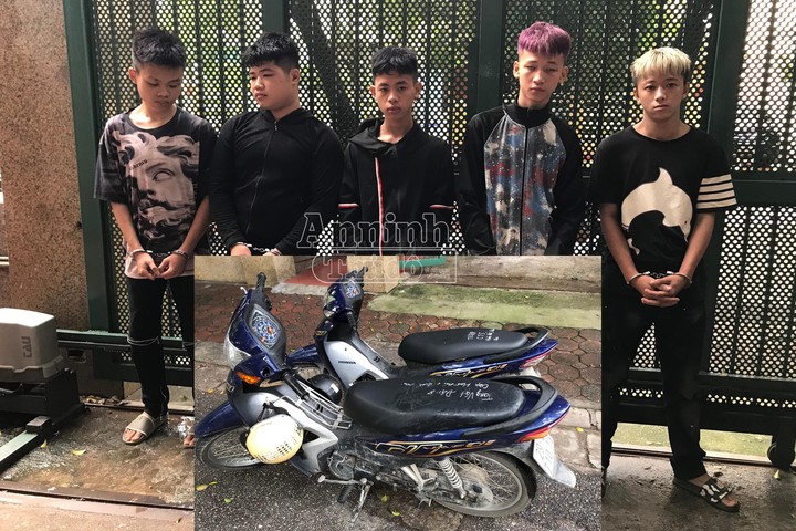 Triệt xóa băng nhóm tội phạm tuổi thiếu niên, chuyên cướp tài sản lúc rạng sáng ở Hà Nội