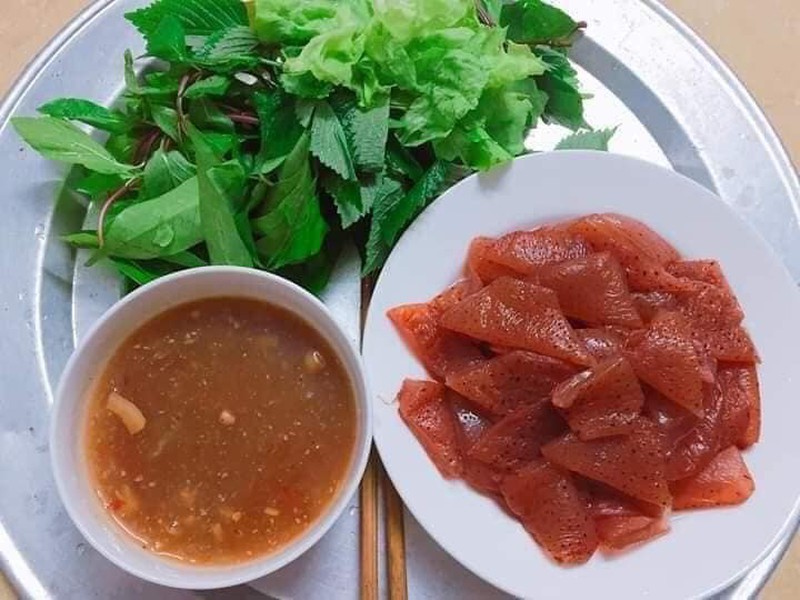 Đặc sản quê ví như sashimi phiên bản Việt... dân buôn bán chạy hàng