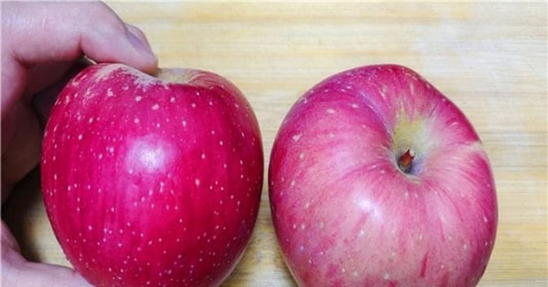 Phân biệt các giống táo ngon và 4 cách để mua trúng quả giòn