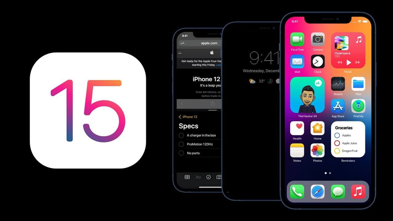 Apple bất ngờ hé lộ các tính năng mới trên iOS 15?