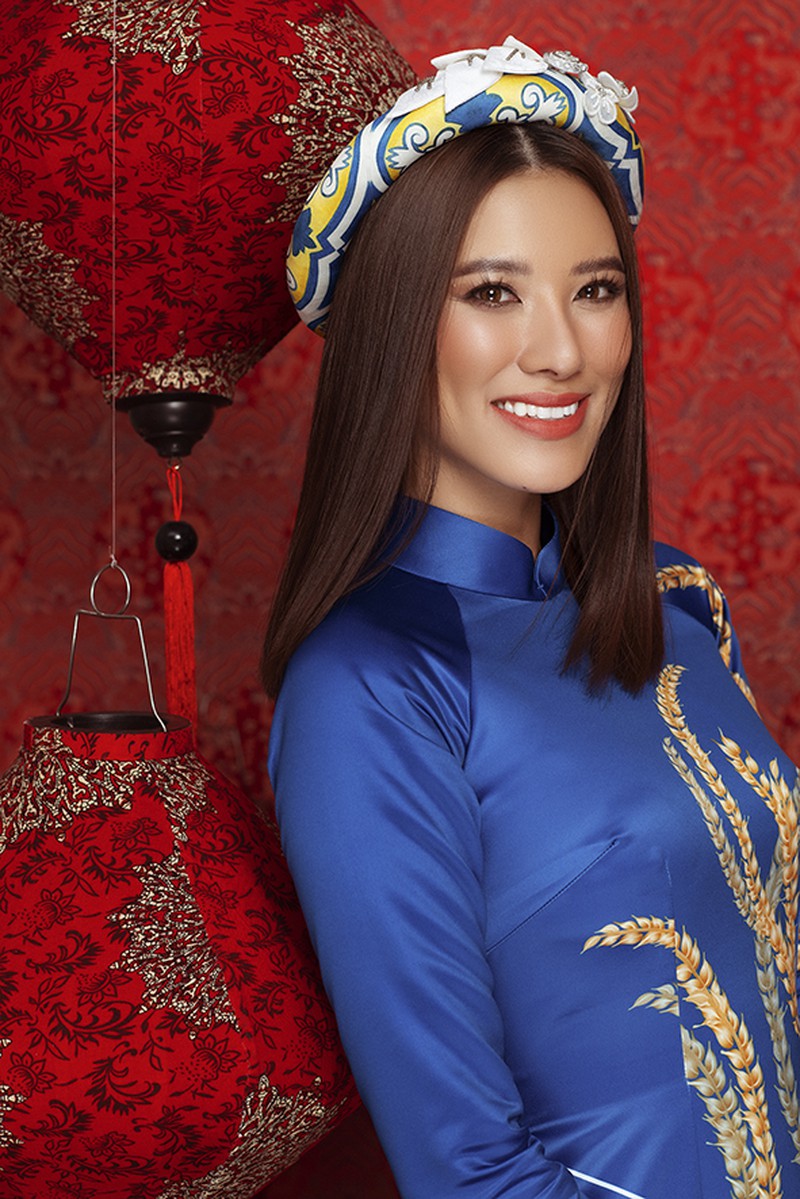 Dàn người đẹp Hoa hậu Hoàn vũ rạng ngời trong bộ ảnh Tết - ảnh 8