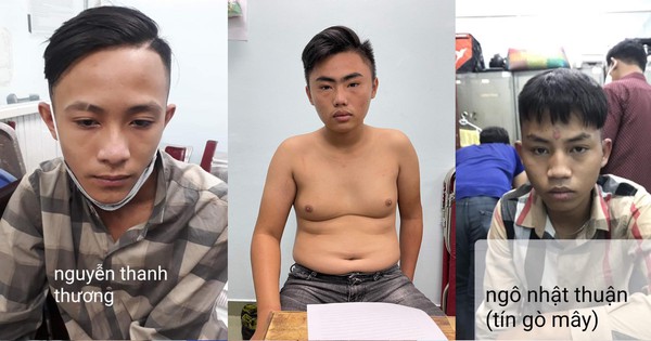 Bắt nhóm đối tượng chặn xe 2 cô gái cướp ở quận Bình Tân