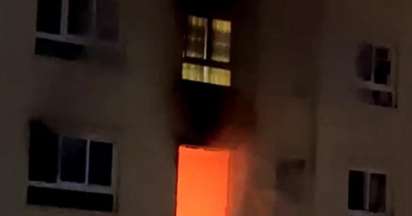 People ‘pale’ because they woke up to find out that the apartment was on fire in the night, the bell did not ring, the electricity was still bright