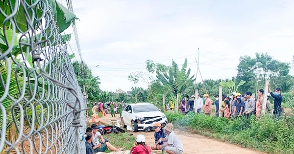 Tạm giữ tài xế lái ô tô truy đuổi, tông 2 người tử vong tại Bình Định