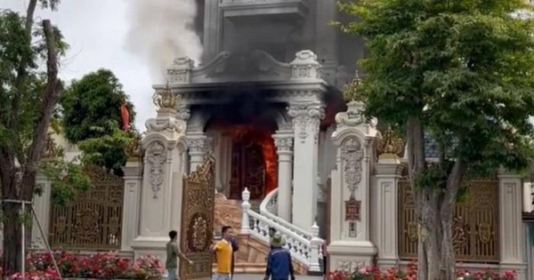 New details of the fire of a hundred billion villa caused the death of the female owner in Quang Ninh