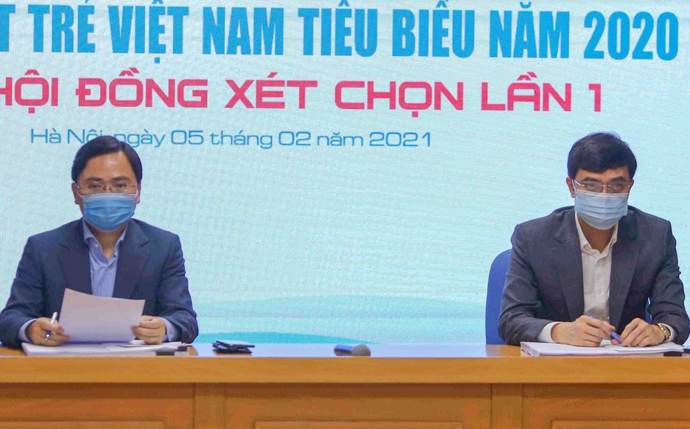 Công bố 20 đề cử Giải thưởng Gương mặt trẻ Việt Nam tiêu biểu năm 2020