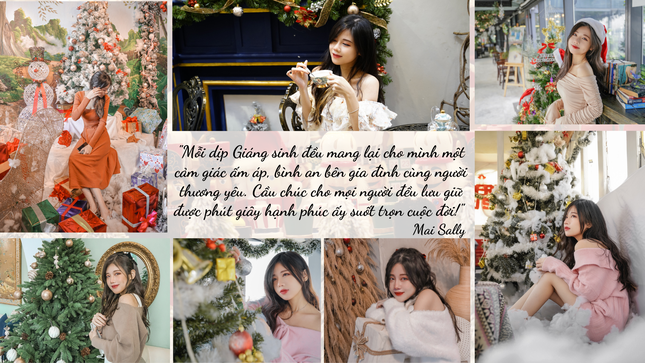 Muôn kiểu ‘check-in’ của giới trẻ trước thềm Giáng sinh ảnh 3