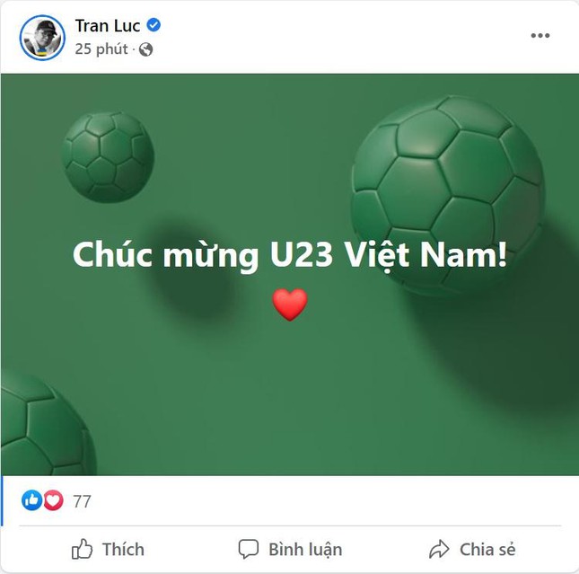 Sao Việt vỡ òa trước chiến thắng lịch sử của U23 Việt Nam ảnh 7