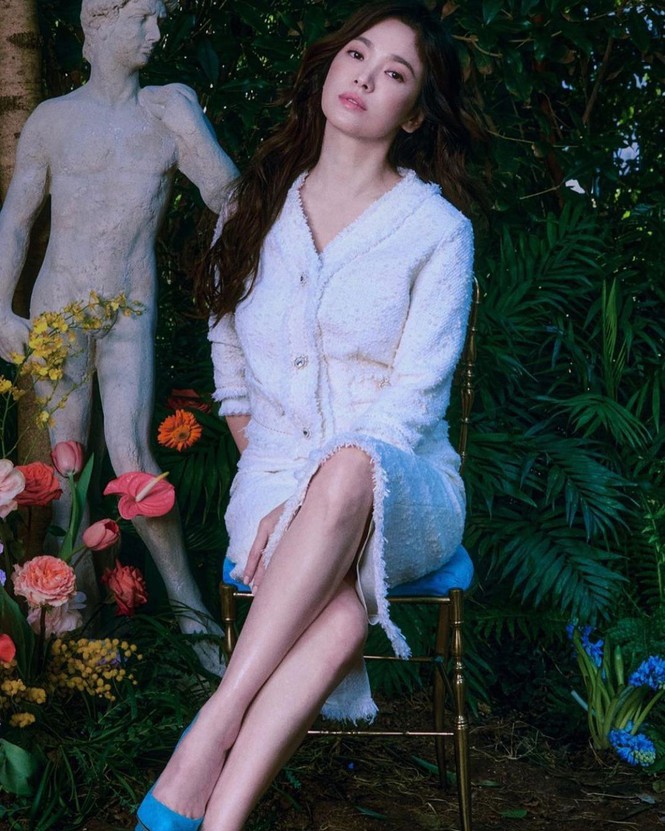 Song Hye Kyo đẹp lãng mạn ngọt ngào như nữ thần mùa xuân - ảnh 5