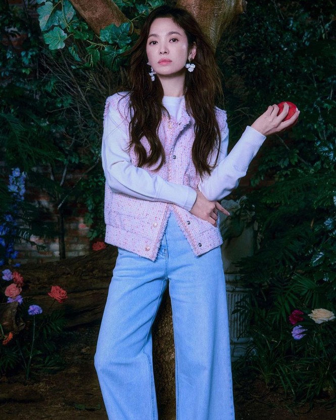 Song Hye Kyo đẹp lãng mạn ngọt ngào như nữ thần mùa xuân - ảnh 6