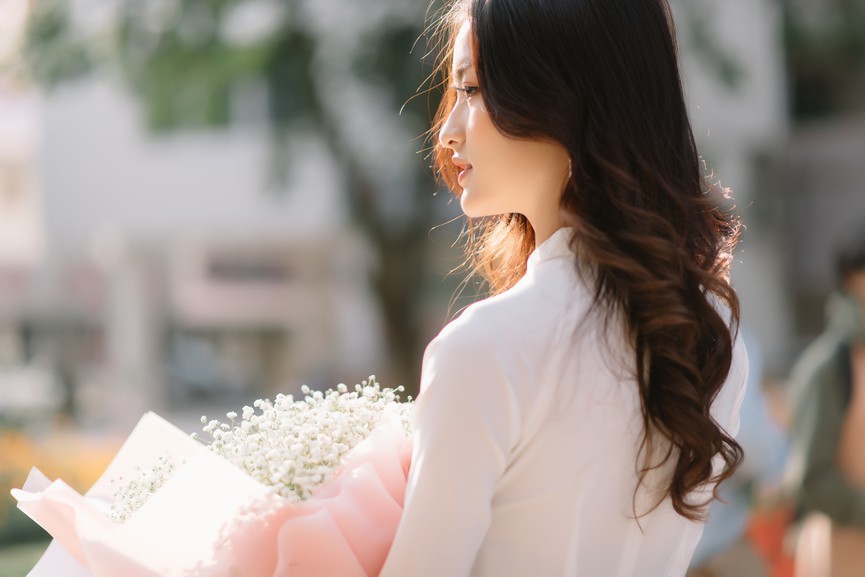 Hoa khôi Đại học Ngoại thương từng thi Hoa hậu Việt Nam 2020 giờ ra sao? - ảnh 5