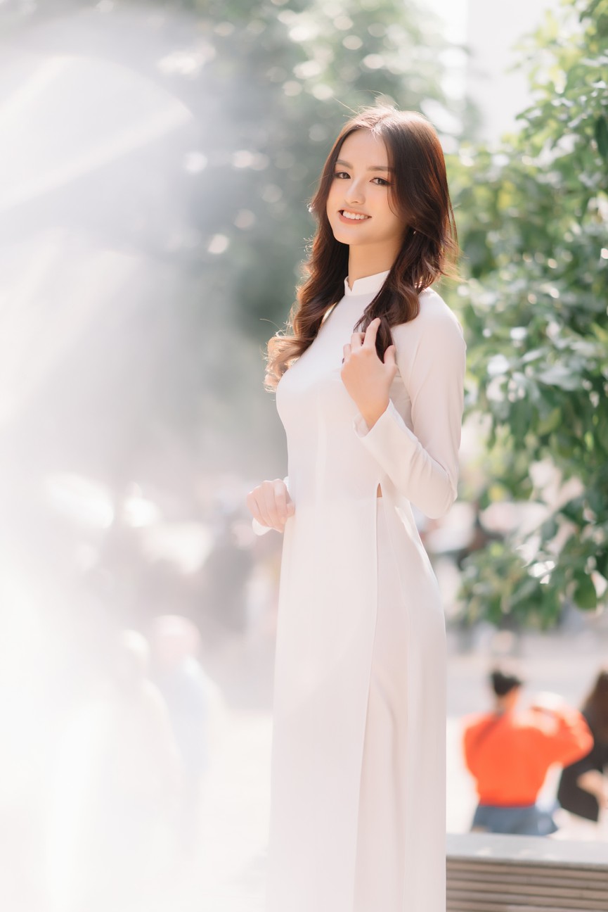 Hoa khôi Đại học Ngoại thương từng thi Hoa hậu Việt Nam 2020 giờ ra sao? - ảnh 7