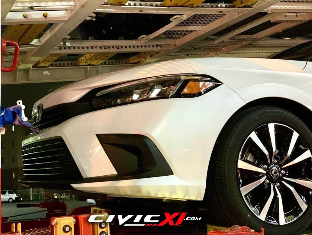 Lộ diện Honda Civic thế hệ mới bản sản xuất trên đường vận chuyển ảnh 3