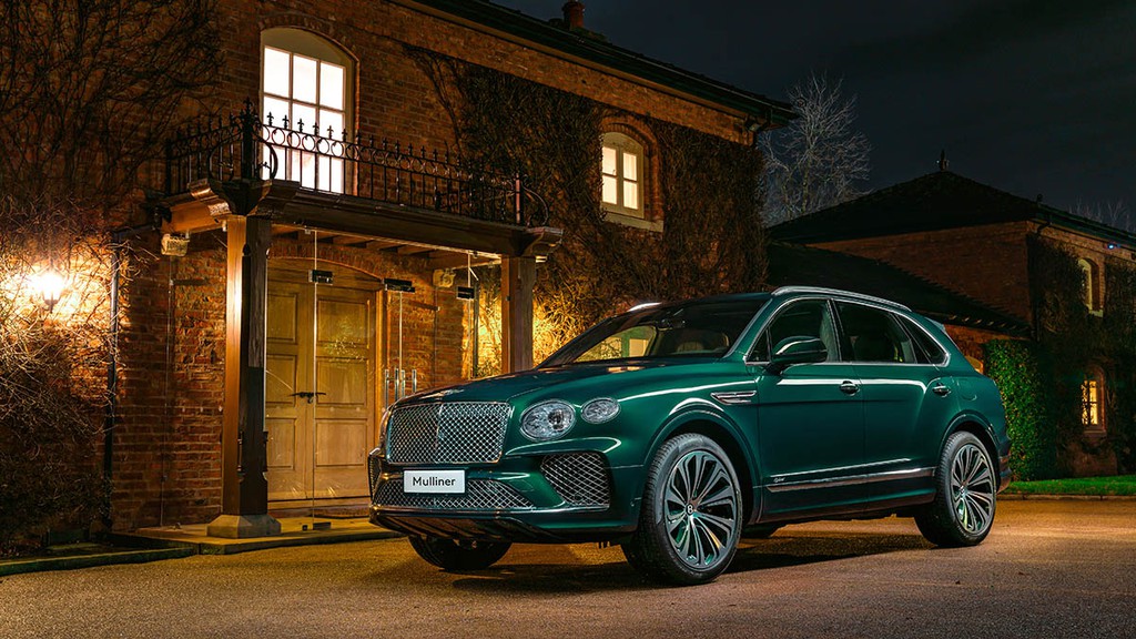 Chiêm ngưỡng Bentley Bentayga Hybrid Mulliner màu “Ngọc Lục Bảo” siêu đẹp! ảnh 1
