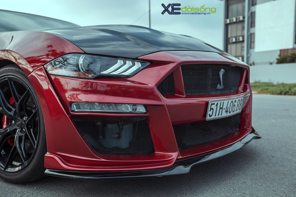 Ford Mustang EcoBoost độ lên Shelby GT500 cực ngầu tại Sài Gòn, cảm giác lái phấn khích hơn ảnh 4