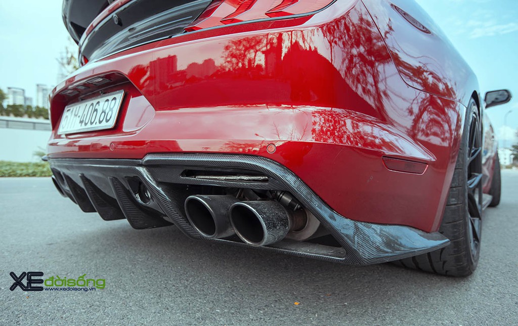 Ford Mustang EcoBoost độ lên Shelby GT500 cực ngầu tại Sài Gòn, cảm giác lái phấn khích hơn ảnh 9