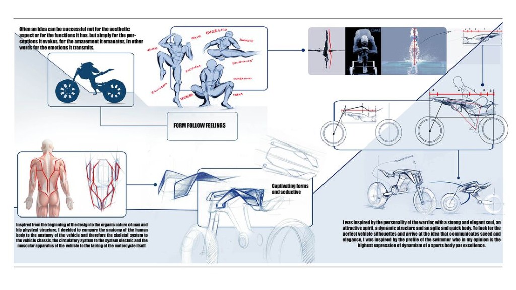Bản concept Yamaha Double Y cực “dị” lấy cảm hứng từ bộ môn giải phẫu cơ thể người ảnh 3