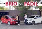 Tài chính 450 triệu, chọn Honda Brio RS hay ủng hộ xe Việt - Vinfast Fadil?!