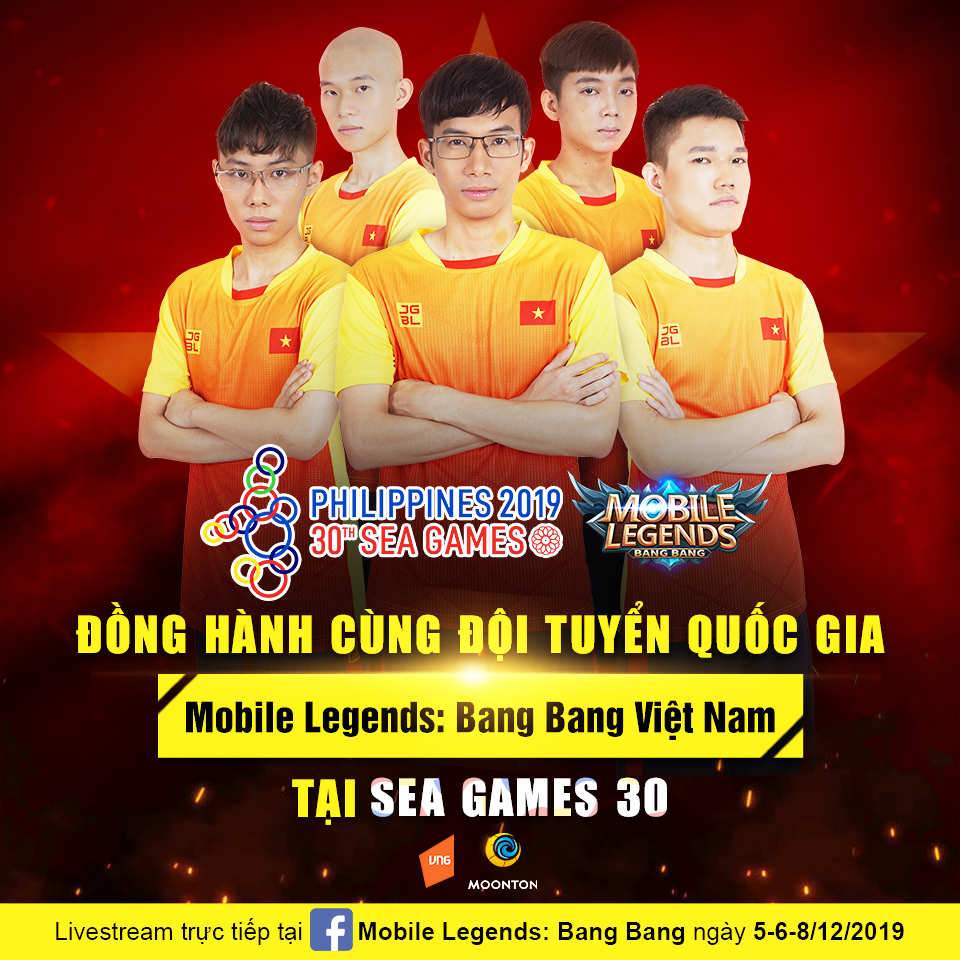 Đội tuyển quốc gia Mobile Legends: Bang Bang Việt Nam với quyết tâm cao nhất vì tinh thần thể thao nước nhà