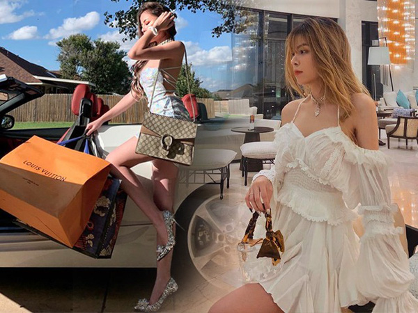 Xuất hiện rich kid 10X mê hàng hiệu, diện đồ gợi cảm hơn Tiên Nguyễn bội phần