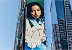 Ảnh "khổng lồ" của con gái Mỹ Linh bất ngờ xuất hiện ở New York