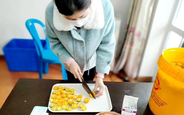 Hướng dẫn cách làm dung dịch tẩy rửa tự nhiên từ quả quất ngày Tết