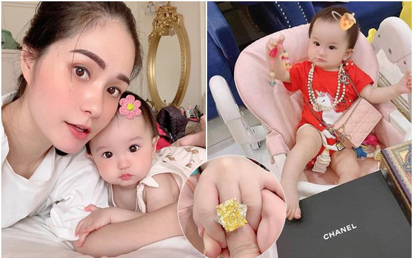 Bị 'cà khịa' không sinh được con trai, Đoàn Di Băng khoe con gái 1 tuổi đã